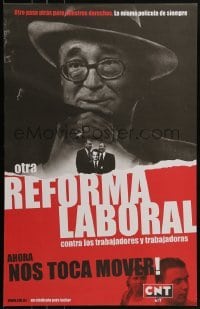 2d847 REFORMA LABORAL 16x24 Spanish special poster 2000s NCL, Billy Wilder with a cigar