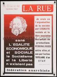 2d330 SANS L'EGALITE ECONOMIQUE ET SOCIALE French political campaign 1970s Anarchist Federation