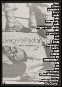 2d473 VOR ALLEM BEWAHRT EUCH STETS DIE FAHIGKEIT 23x32 East German special poster 1988 Che Guevara