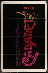 2f139 CABARET 1sh 1972 Liza Minnelli in Nazi Germany, directed by Bob Fosse, Joseph Caroff art!