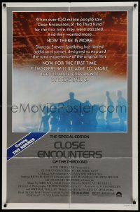 2f176 CLOSE ENCOUNTERS OF THE THIRD KIND S.E. advance 1sh 1980 Steven Spielberg's classic, new scenes!