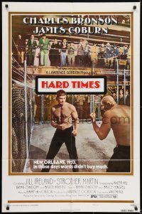 2f396 HARD TIMES style B 1sh 1975 Walter Hill directed, Charles Bronson, fighting!