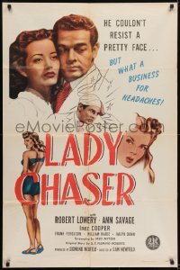 2f505 LADY CHASER 1sh 1946 Robert Lowery couldn't resist a pretty face, Ann Savage!
