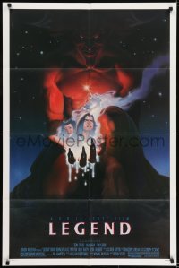 2f523 LEGEND 1sh 1986 Tom Cruise, Mia Sara, Tim Curry, Ridley Scott, cool fantasy artwork!