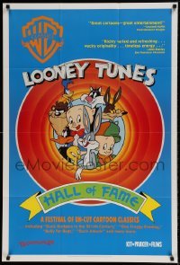 2f545 LOONEY TUNES HALL OF FAME 1sh 1991 Bugs Bunny, Daffy Duck, Elmer Fudd, Porky Pig!