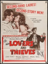 2f556 LOVERS & THIEVES 1sh 1958 Assassins et voleurs, second-hand ladies!
