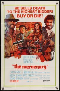 2f586 MERCENARY 1sh 1969 Il Mercenario, cool art of gunslingers Jack Palance & Franco Nero!