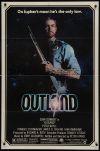 2f668 OUTLAND 1sh 1981 Sean Connery is the only law on Jupiter's moon!