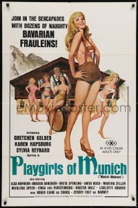2f697 PLAYGIRLS OF MUNICH 1sh 1977 join the sexcapades with dozens of naughty Bavarian frauleins!