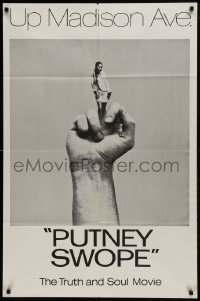 2f718 PUTNEY SWOPE 1sh 1969 Robert Downey Sr., classic image of black girl as middle finger!