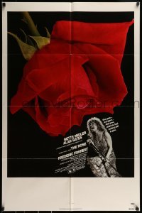 2f748 ROSE 1sh 1979 different portrait of Bette Midler in unofficial Janis Joplin biography!