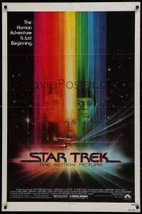 2f821 STAR TREK 1sh 1979 Shatner, Nimoy, Khambatta and Enterprise by Peak!