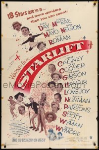 2f824 STARLIFT 1sh 1951 Gary Cooper, James Cagney, Doris Day, Virginia Mayo & all-star cast!