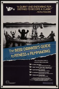 2f841 SULLIVAN'S PAVILION 1sh R1988 Beer Drinker's Guide to Fitness and Filmmaking, indie classic!