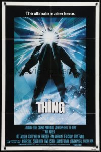 2f887 THING NSS style 1sh 1982 John Carpenter classic sci-fi horror, Drew Struzan, new credit design!