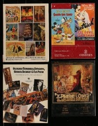 2g414 LOT OF 4 MOVIE POSTER AUCTION CATALOGS 1990s filled with great color images!
