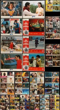 2g178 LOT OF 124 LOBBY CARDS 1960s-1990s incomplete sets from a variety of different movies!