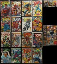 2g385 LOT OF 35 X-MEN COMIC BOOKS 1980s-2000s Magneto, Bishop, Beast, Gambit & some Wolverine!