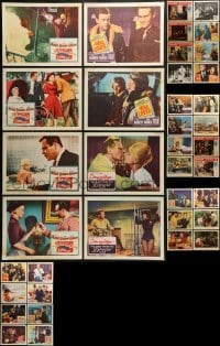 2g209 LOT OF 38 LOBBY CARDS 1960s incomplete sets from a variety of different movies!