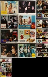 2g208 LOT OF 40 LOBBY CARDS 1960s-1980s great scenes from a variety of different movies!