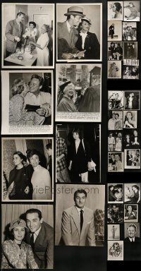 2g460 LOT OF 31 PUBLICITY 8X10 STILLS 1940s-1980s great candid images of movie stars!