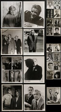 2g472 LOT OF 25 MOSTLY TV 8X10 STILLS 1950s-1970s a variety of great portraits & movie scenes!