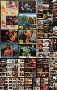 2g166 LOT OF 183 LOBBY CARDS 1970s-1980s incomplete sets from a variety of different movies!