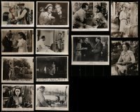 2g505 LOT OF 12 GENE TIERNEY COLOR AND BLACK & WHITE 8X10 STILLS 1950s-1960s portraits & scenes!