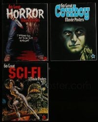 2g419 LOT OF 3 BRUCE HERSHENSON 60 GREAT SOFTCOVER MOVIE BOOKS 2003 cool color poster images!