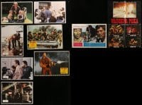 2g697 LOT OF 9 MOSTLY UNFOLDED YUGOSLAVIAN POSTERS 1970s-1980s images from a variety of movies!