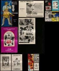 2g158 LOT OF 14 UNCUT SEXPLOITATION PRESSBOOKS 1960s-1970s advertising for a variety of different movies!
