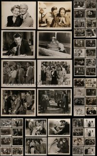 2g428 LOT OF 68 1940S 8X10 STILLS 1940s great images from a variety of different movies!