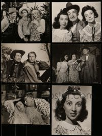 2g551 LOT OF 6 8X9 STILLS 1940s great scenes & portraits from a variety of different movies!