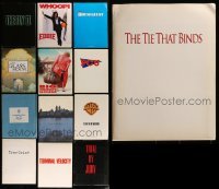 2g339 LOT OF 13 PRESSKITS WITH 5 STILLS EACH 1980s-2000s containing a total of 65 8x10 stills!