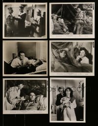 2g547 LOT OF 6 GREGORY PECK 8X10 STILLS 1950s-1960s great scenes from some of his movies!
