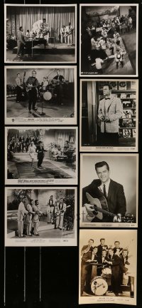 2g527 LOT OF 8 ROCK 'N' ROLL 8X10 STILLS 1950s-1960s great scenes from a variety of movies!