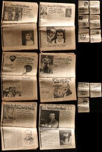 2g377 LOT OF 15 CLASSIC IMAGES #36-50 MAGAZINES 1972-1976 when it was Classic Film Collector!