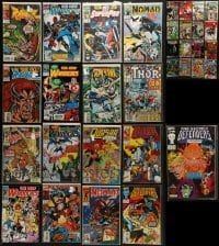 2g386 LOT OF 33 MARVEL COMIC BOOKS 1980s-2000s Thor, Silver Surfer, Secret Defenders & more!
