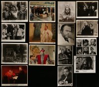 2g493 LOT OF 15 ORSON WELLES COLOR AND BLACK & WHITE 8X10 STILLS 1940s-1980s scenes & portraits!