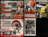 2g012 LOT OF 5 ENGLISH TRADE ADS 1930s-1940s great images from a variety of different movies!