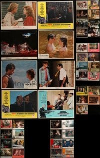2g204 LOT OF 45 LOBBY CARDS 1960s-1980s great scenes from a variety of different movies!
