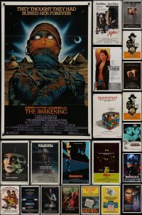 2g130 LOT OF 26 FOLDED ONE-SHEETS 1970s-1990s great images from a variety of different movies!