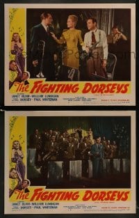 2h830 FABULOUS DORSEYS 2 LCs R1953 Tommy & Jimmy, Janet Blair, The Fighting Dorseys!