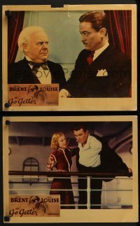 2h855 GO GETTER 2 LCs 1937 Busby Berkeley, George Brent has what it takes to get Anita Louise!