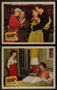 2h677 BLOODHOUNDS OF BROADWAY 3 LCs 1952 Mitzi Gaynor, from Damon Runyon story!