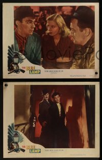 2h571 BLUE LAMP 4 LCs 1950 directed by Basil Dearden, it sheds just enough light for murder!