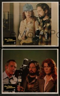 2h087 CHINA SYNDROME 8 LCs 1979 Jack Lemmon, Jane Fonda, Michael Douglas, nuclear meltdown thriller!