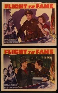 2h705 FLIGHT TO FAME 3 LCs 1938 Charles Farrell solving the amazing mystery of the Phantom Ray!