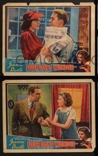 2h524 FOUR DAYS' WONDER 5 LCs 1936 Kenneth Howell, Martha Sleeper, new screen discovery Jeanne Dante