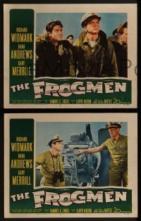 2h433 FROGMEN 7 LCs 1951 the thrilling story of Uncle Sam's underwater scuba diver commandos!